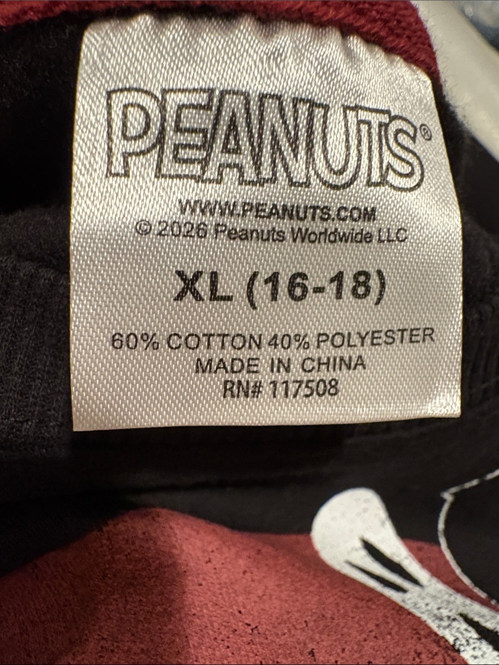 NWT Peanuts 'Season's Creepings' Distressed Vintage Sweatshirt M/L/XL/XXL - Picture 15 of 16